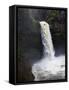 Kayaker Todd Wells Descends Outlet Falls in Washington-Bennett Barthelemy-Framed Stretched Canvas