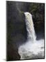 Kayaker Todd Wells Descends Outlet Falls in Washington-Bennett Barthelemy-Mounted Photographic Print