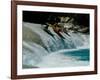 Kayakers Drop Vertically on Shumel Ja River, Mexico-Michael Brown-Framed Photographic Print