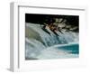 Kayakers Drop Vertically on Shumel Ja River, Mexico-Michael Brown-Framed Photographic Print