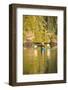 Kayakers in Clam Cove near Browning Passage, Northern Vancouver Island, British Columbia, Canada-Stuart Westmorland-Framed Photographic Print