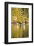Kayakers in Clam Cove near Browning Passage, Northern Vancouver Island, British Columbia, Canada-Stuart Westmorland-Framed Photographic Print