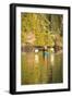 Kayakers in Clam Cove near Browning Passage, Northern Vancouver Island, British Columbia, Canada-Stuart Westmorland-Framed Photographic Print