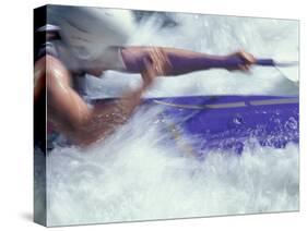 Kayaking, Durango, Colorado, USA-Lee Kopfler-Stretched Canvas