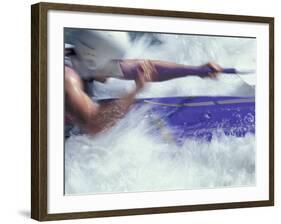 Kayaking, Durango, Colorado, USA-Lee Kopfler-Framed Photographic Print