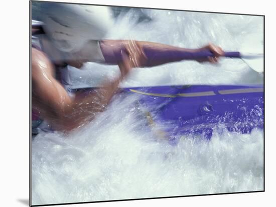 Kayaking, Durango, Colorado, USA-Lee Kopfler-Mounted Photographic Print