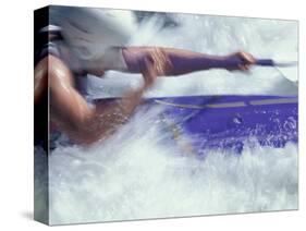 Kayaking, Durango, Colorado, USA-Lee Kopfler-Stretched Canvas