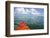 Kayaking in Clear Waters, Southwater Cay, Belize-Cindy Miller Hopkins-Framed Photographic Print