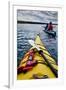 Kayaking Lake Superior-Steve Gadomski-Framed Photographic Print