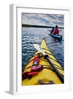 Kayaking Lake Superior-Steve Gadomski-Framed Photographic Print