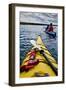 Kayaking Lake Superior-Steve Gadomski-Framed Premium Photographic Print