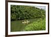 Kayaking on the Wailua River, Kauai, Hawaii, United States of America, Pacific-Michael DeFreitas-Framed Photographic Print