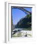 Kayaking on the Zambezi River, Batoka Gorge, Victoria Falls, Border of Zambia/Zimbabwe-Christian Kober-Framed Photographic Print