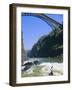 Kayaking on the Zambezi River, Batoka Gorge, Victoria Falls, Border of Zambia/Zimbabwe-Christian Kober-Framed Photographic Print