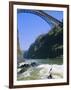 Kayaking on the Zambezi River, Batoka Gorge, Victoria Falls, Border of Zambia/Zimbabwe-Christian Kober-Framed Photographic Print