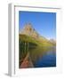 Kayaking on Two Medicine Lake in Glacier National Park, Montana, USA-Chuck Haney-Framed Photographic Print