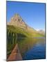 Kayaking on Two Medicine Lake in Glacier National Park, Montana, USA-Chuck Haney-Mounted Photographic Print