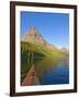 Kayaking on Two Medicine Lake in Glacier National Park, Montana, USA-Chuck Haney-Framed Photographic Print