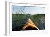 Kayaking Through Reeds BWCA-Steve Gadomski-Framed Photographic Print