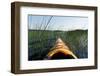 Kayaking Through Reeds BWCA-Steve Gadomski-Framed Photographic Print