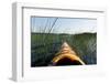 Kayaking Through Reeds BWCA-Steve Gadomski-Framed Photographic Print