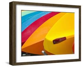 Kayaks for Rent-Jonathan Hicks-Framed Premium Photographic Print