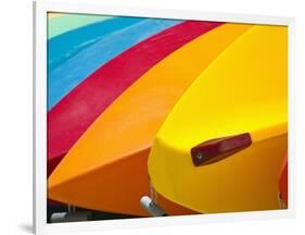 Kayaks for Rent-Jonathan Hicks-Framed Photographic Print