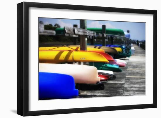 Kayaks I-Alan Hausenflock-Framed Photographic Print