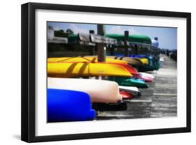 Kayaks I-Alan Hausenflock-Framed Photographic Print