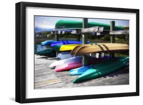 Kayaks II-Alan Hausenflock-Framed Photographic Print