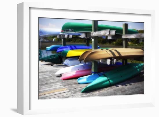 Kayaks II-Alan Hausenflock-Framed Photographic Print