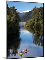 Kayaks, Moeraki River by Lake Moeraki, West Coast, South Island, New Zealand-David Wall-Mounted Photographic Print