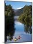 Kayaks, Moeraki River by Lake Moeraki, West Coast, South Island, New Zealand-David Wall-Mounted Photographic Print