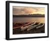Kayaks On The Beach, Sea of Cortez, Baja, California-Ellen Clark-Framed Photographic Print