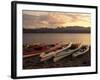 Kayaks On The Beach, Sea of Cortez, Baja, California-Ellen Clark-Framed Photographic Print