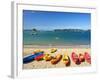 Kayaks, Paihia, Northland, New Zealand-David Wall-Framed Photographic Print