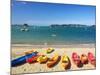 Kayaks, Paihia, Northland, New Zealand-David Wall-Mounted Photographic Print