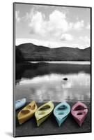 Kayaks Pastels 4-Suzanne Foschino-Mounted Photographic Print