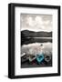 Kayaks Teal 4-Suzanne Foschino-Framed Photographic Print