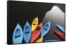 Kayaks-Paul Souders-Framed Stretched Canvas