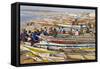 Kayar Fishing Harbour, the Biggest Fishing Harbour in Senegal, Senegal, West Africa, Africa-Bruno Morandi-Framed Stretched Canvas