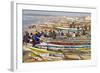 Kayar Fishing Harbour, the Biggest Fishing Harbour in Senegal, Senegal, West Africa, Africa-Bruno Morandi-Framed Photographic Print