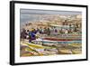 Kayar Fishing Harbour, the Biggest Fishing Harbour in Senegal, Senegal, West Africa, Africa-Bruno Morandi-Framed Photographic Print