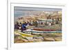 Kayar Fishing Harbour, the Biggest Fishing Harbour in Senegal, Senegal, West Africa, Africa-Bruno Morandi-Framed Photographic Print