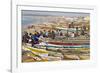 Kayar Fishing Harbour, the Biggest Fishing Harbour in Senegal, Senegal, West Africa, Africa-Bruno Morandi-Framed Photographic Print