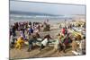 Kayar Fishing Harbour, the Biggest Fishing Harbour in Senegal, Senegal, West Africa, Africa-Bruno Morandi-Mounted Photographic Print