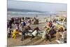 Kayar Fishing Harbour, the Biggest Fishing Harbour in Senegal, Senegal, West Africa, Africa-Bruno Morandi-Mounted Photographic Print