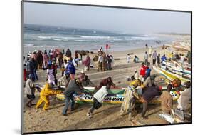 Kayar Fishing Harbour, the Biggest Fishing Harbour in Senegal, Senegal, West Africa, Africa-Bruno Morandi-Mounted Photographic Print