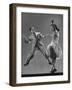 Kaye Popp and Stanley Catron Demonstrating a Step of the Lindy Hop-Gjon Mili-Framed Premium Photographic Print