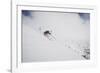 Kaylin Richardson Skiing Powder At Alta Ski Area-Louis Arevalo-Framed Photographic Print